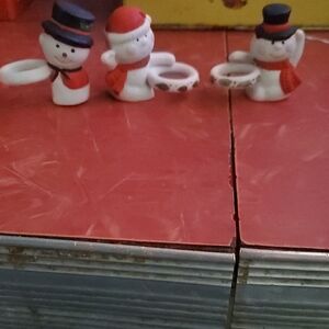 Snowman Napkin Rings